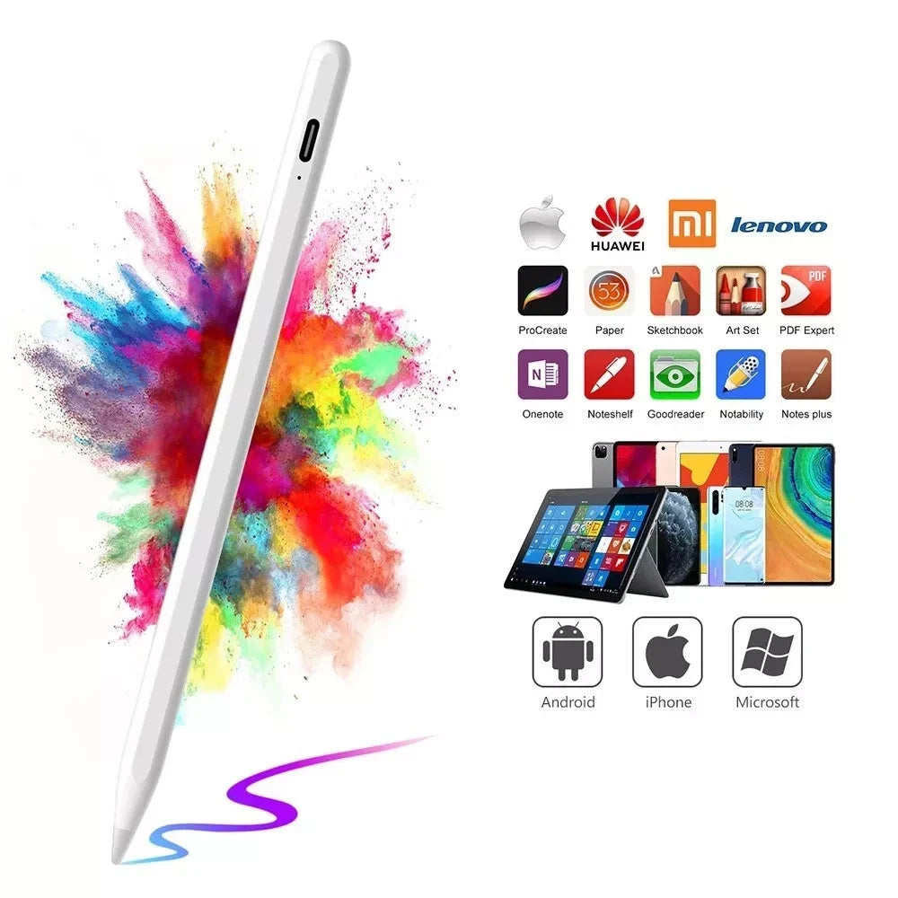 Smart Magnetic iPad Pencil – Stylus Touch Pen for Apple Tablets