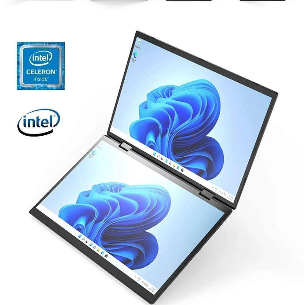 Dual-14″ 2K Touch Laptop – 32 GB RAM | 1 TB SSD | Windows 11 Pro