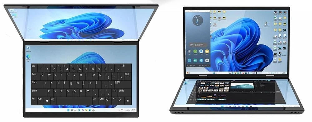 Dual-14″ 2K Touch Laptop – 32 GB RAM | 1 TB SSD | Windows 11 Pro